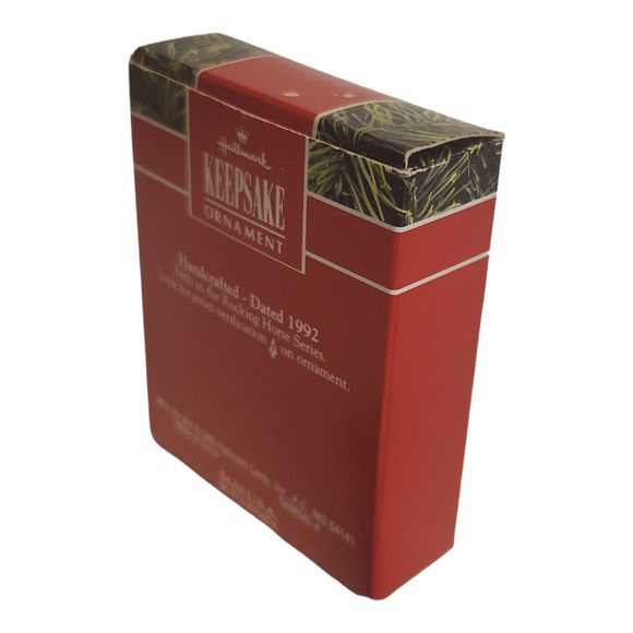 Rocking Horse Hallmark Keepsake Ornament 5th in series 1992 - Picture 9 of 13